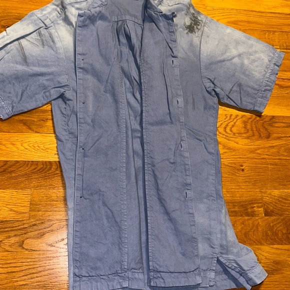 John Elliot - Men’s Camp Shirt - Blue - Size 1 - Picture 12 of 15